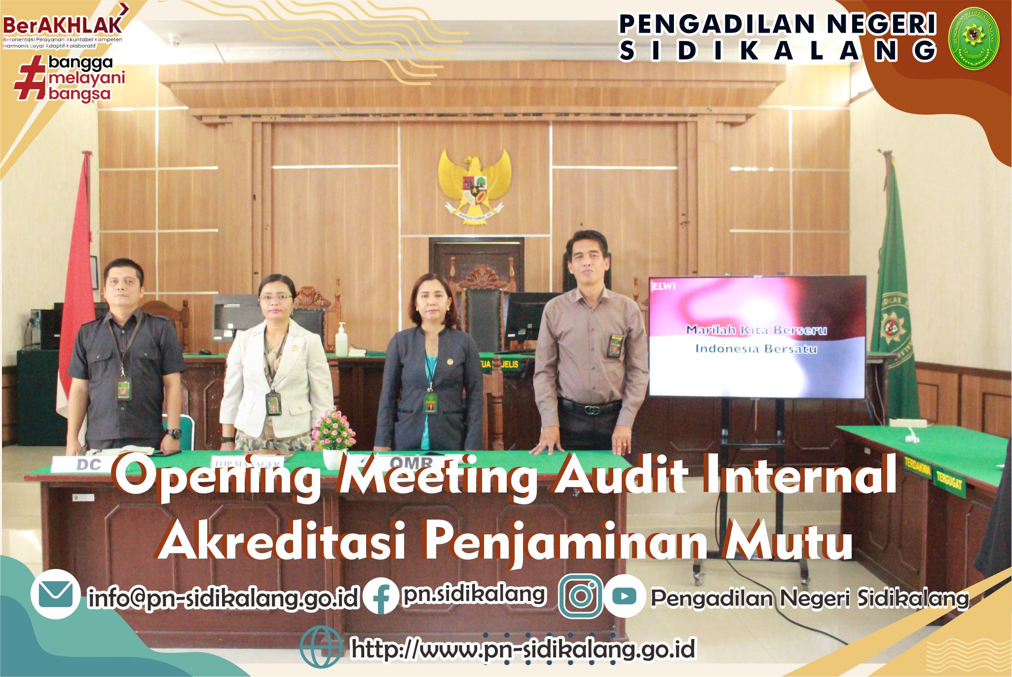 Opening Meeting Audit Internal Akreditasi Penjaminan Mutu