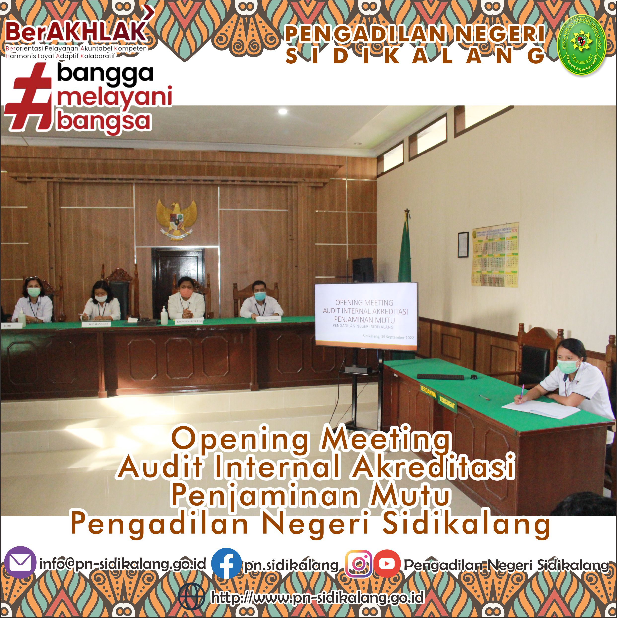 Opening Meeting Audit Internal Akreditasi Penjaminan Mutu
